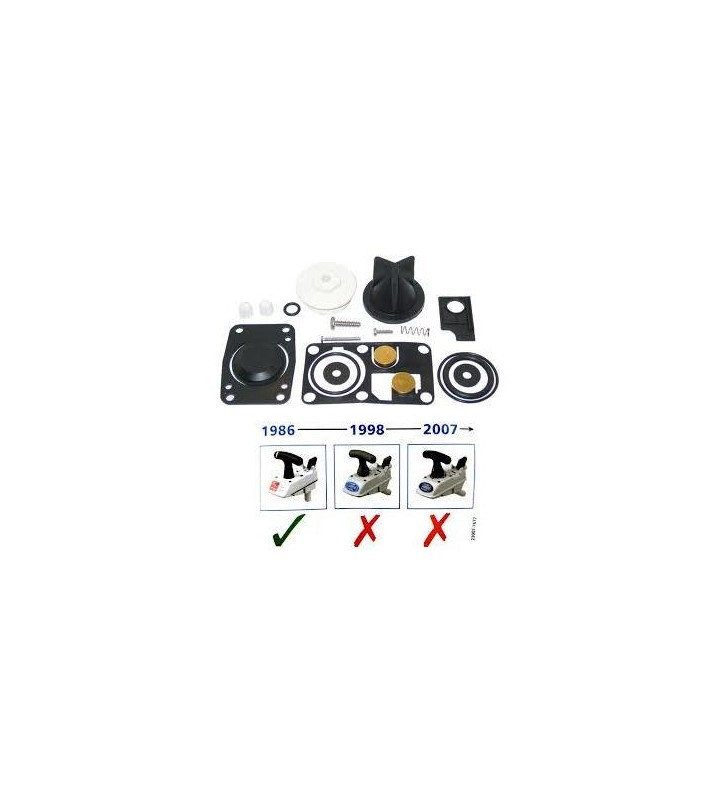 JABSCO KIT GUARNIZIONI TOILET MANUALE 29045-0000