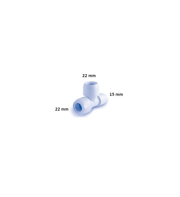 RACCORDO HEP2O AF523 22-22-15mm.