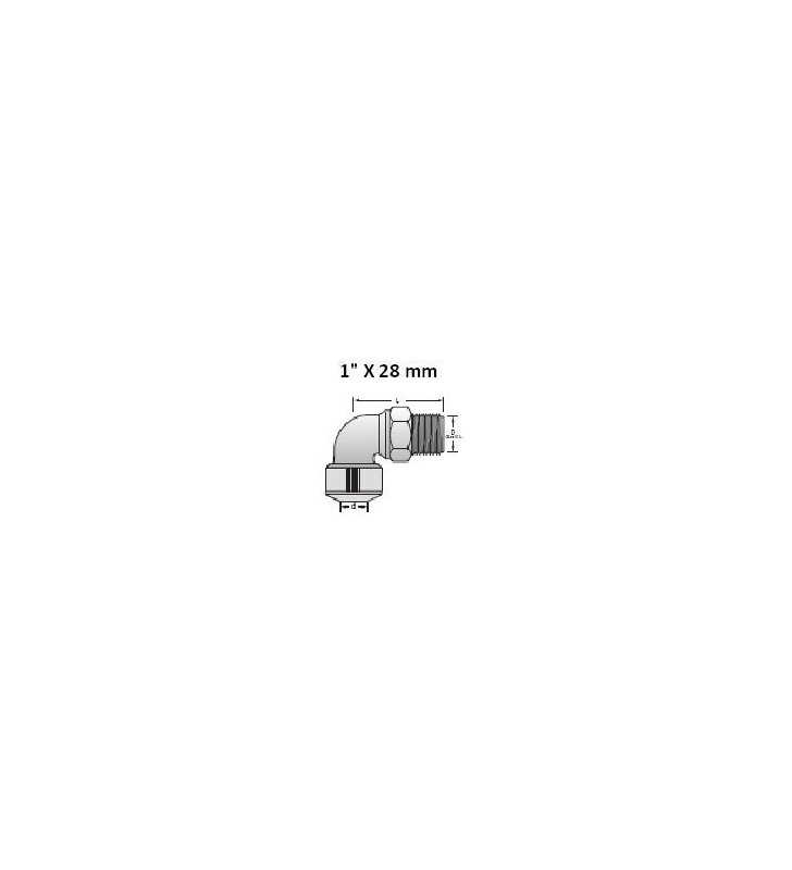 RACCORDO HEP2O AF675 1"X28mm.