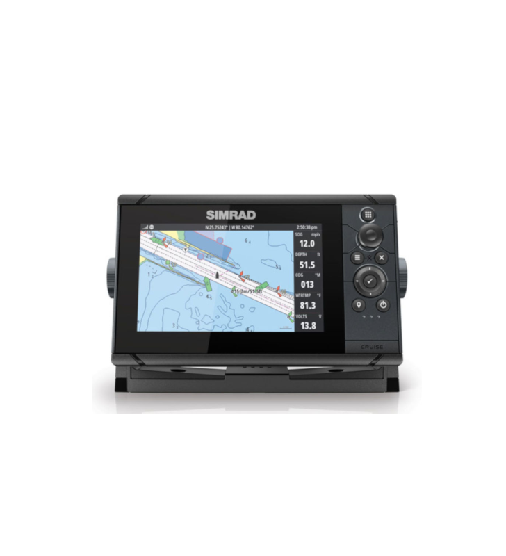 SIMRAD CRUISE-7 ROW BASE CHART 83/200 XDCR