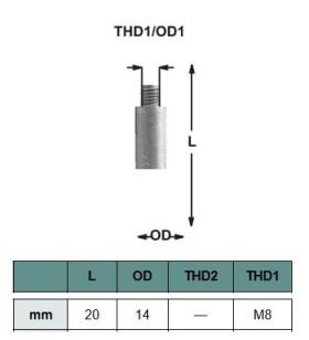 BARROTTO 14x20 FIL.8 CMVM20Z