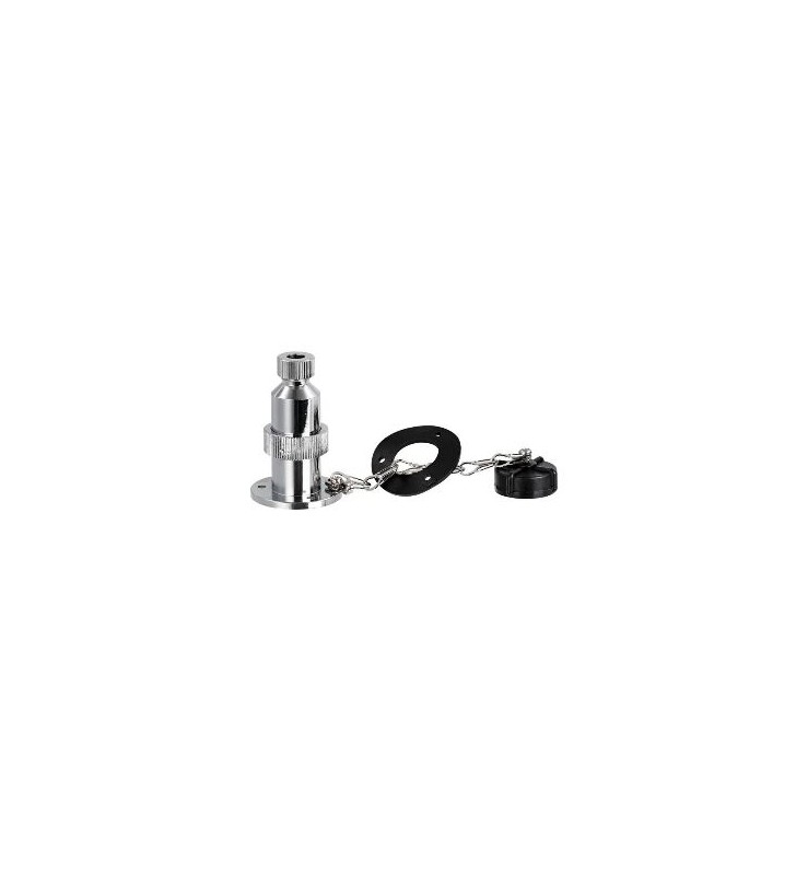PRESA E SPINA 4 pin 5 ah IN OTTONE CROMATO - 14.387.04