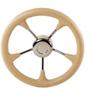 VOLANTE 5 RAZZE CREMA 350mm - 45.128.04