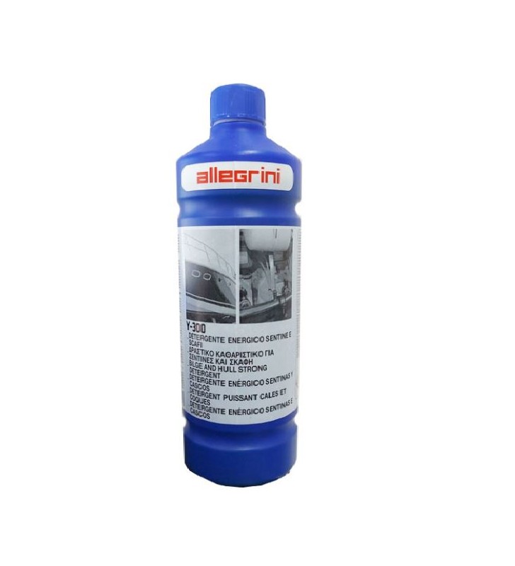 ALLEGRINI Y300 DETERGENTE ENERGETICO PER SENTINE E SCAFI LT. 1